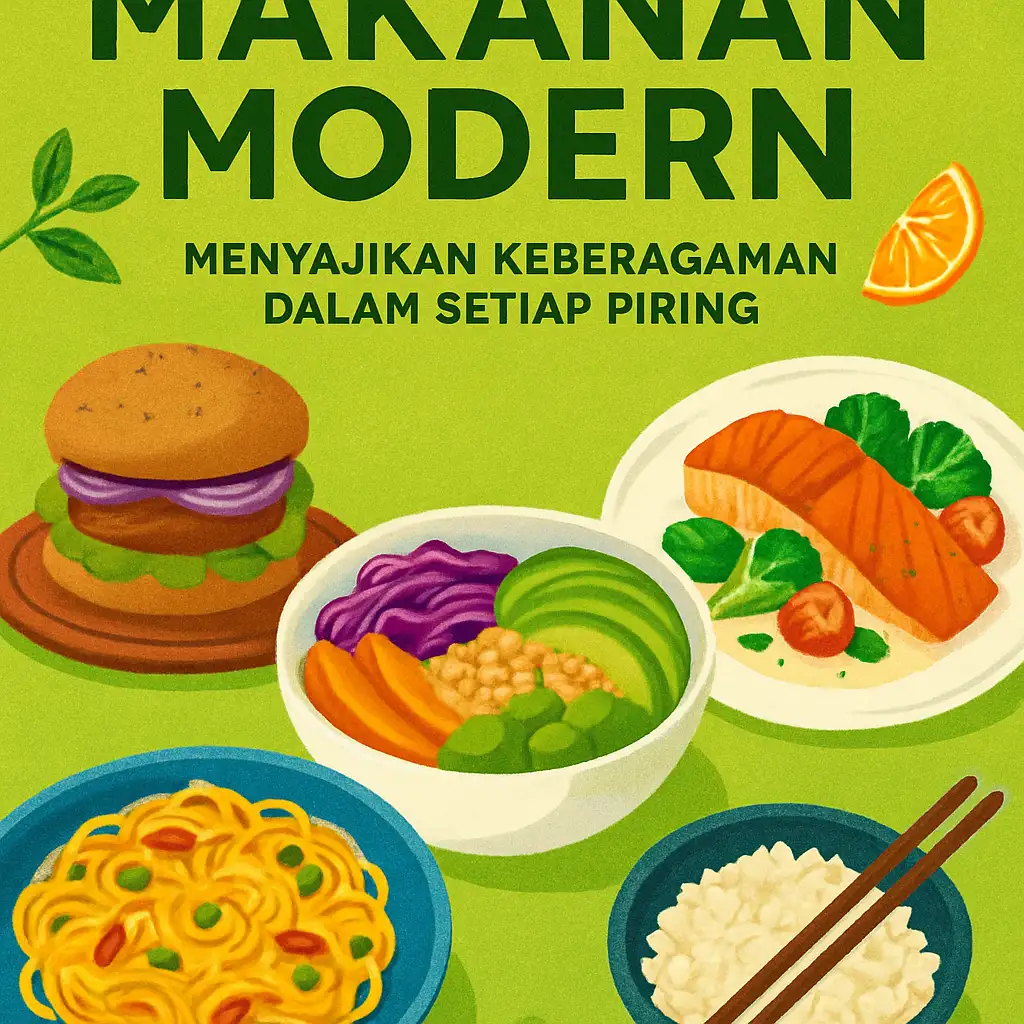 Makanan Modern: Menyajikan Keberagaman dalam Setiap Piring