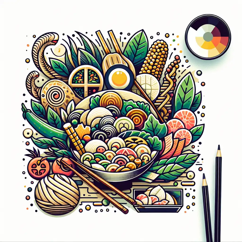 Makanan Modern dengan Pengaruh Budaya Asia