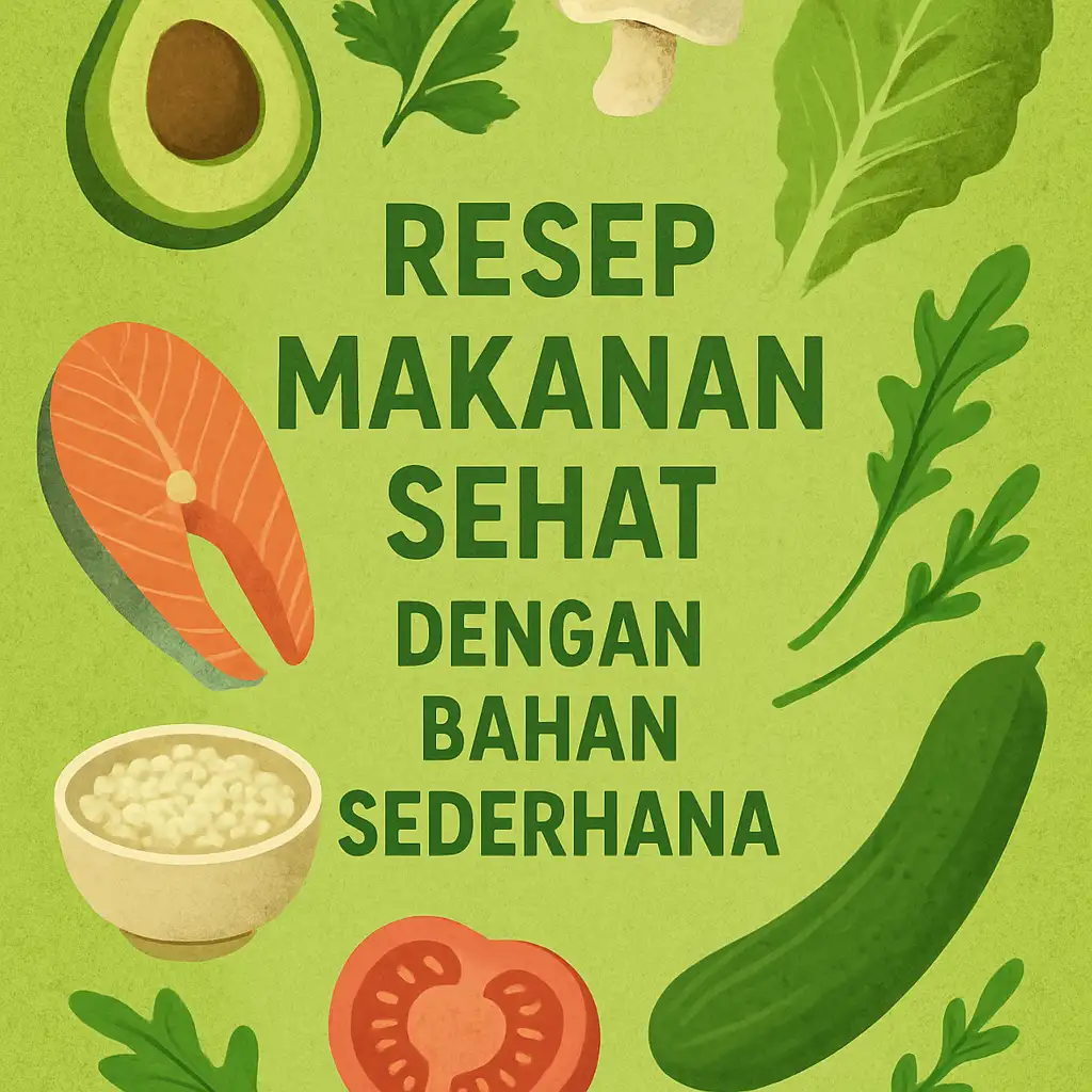 Resep Makanan Sehat dengan Bahan Sederhana