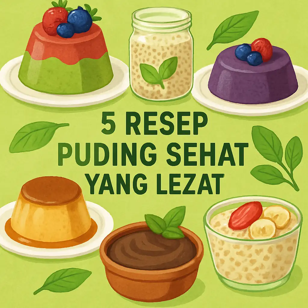 5 Resep Pudding Sehat yang Lezat